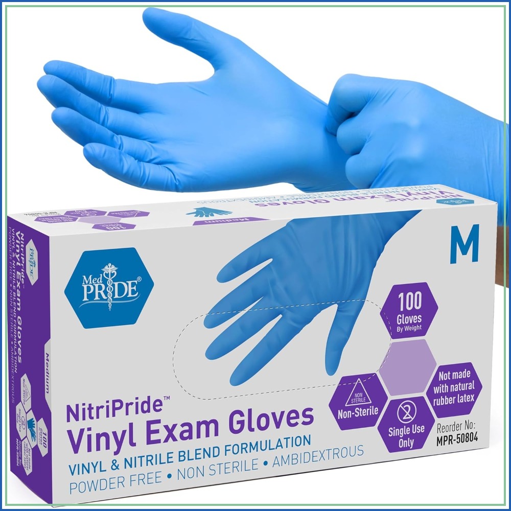 Exam Glove Nitrile - Guanti da Esame in Miscela di