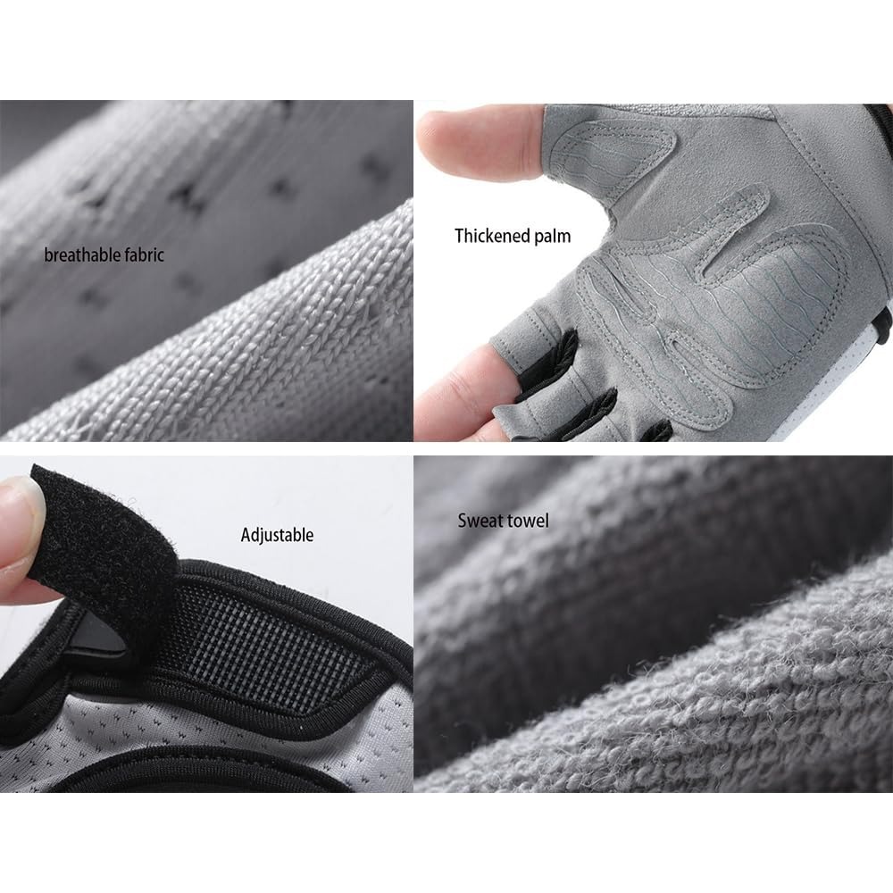 Workout Glove Gym - Guanti da allenamento senza dita per
