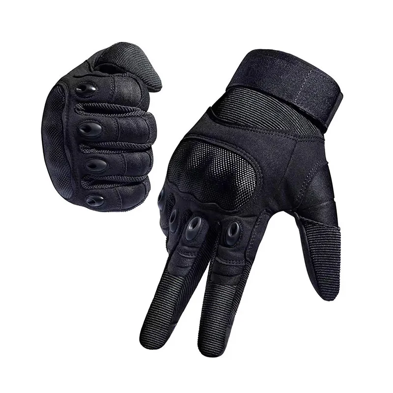 Motorcycle Glove Knuckle - Guanti tattici da uomo con dita