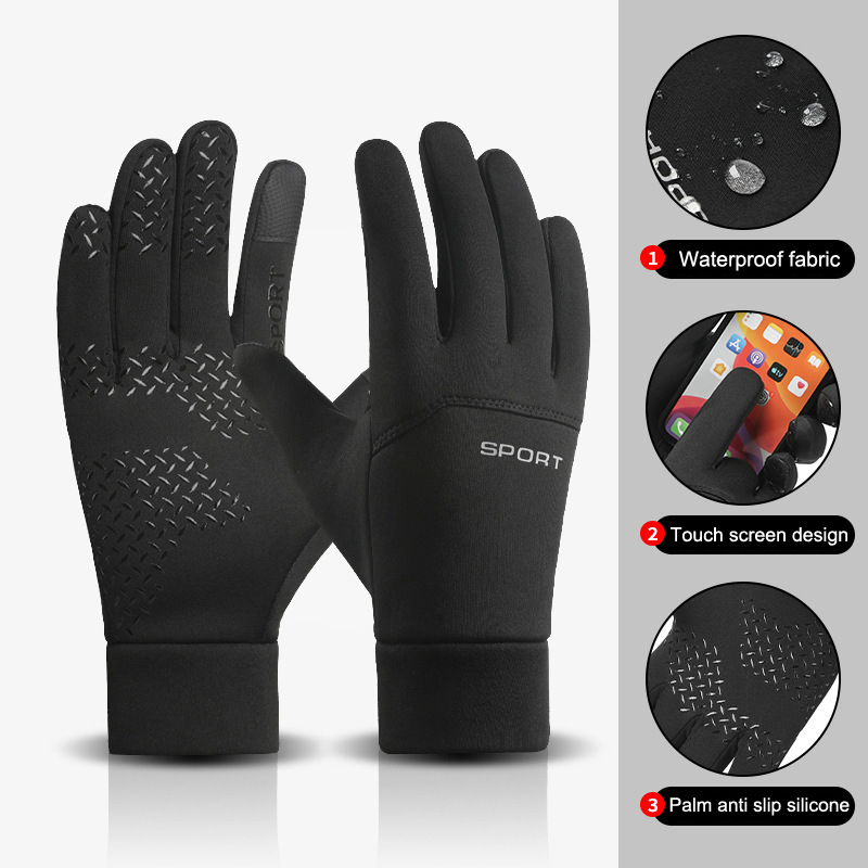 Magic Touch Glove - Guanti da corsa per sport all'aria