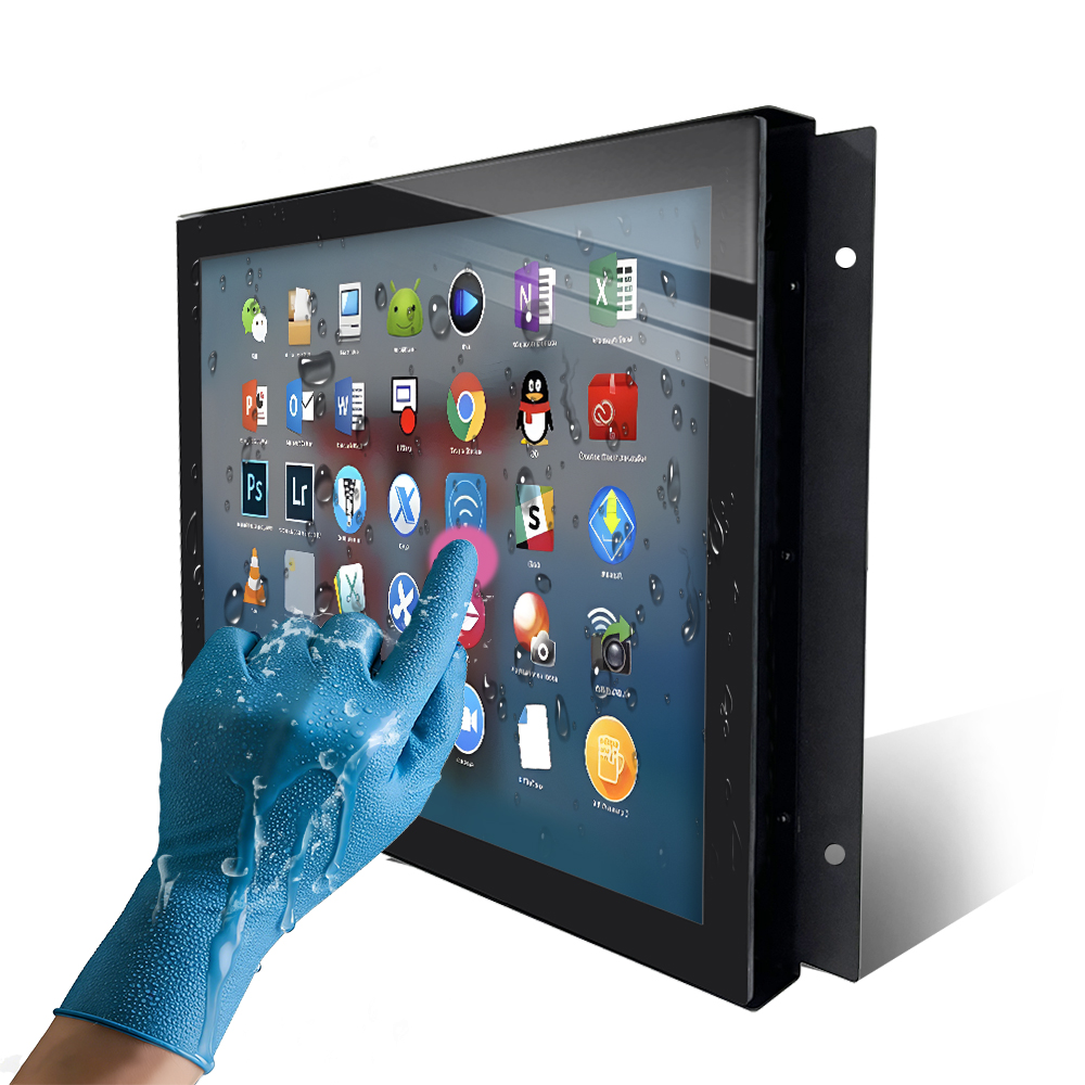 Touchscreen Glove Capacitive - Monitor Industriale Touch Screen Capacitivo Impermeabile