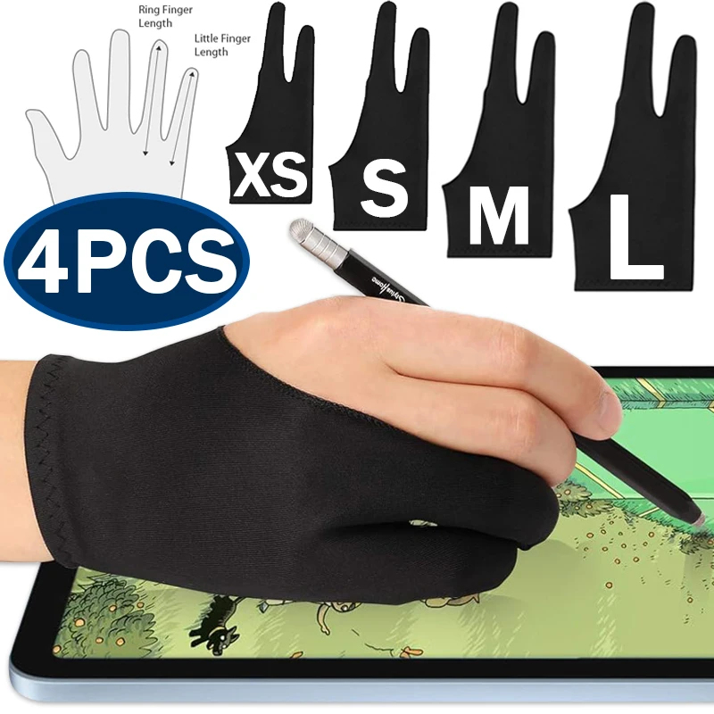 Touchscreen Glove Capacitive - Guanto da Disegno con Rilevamento del