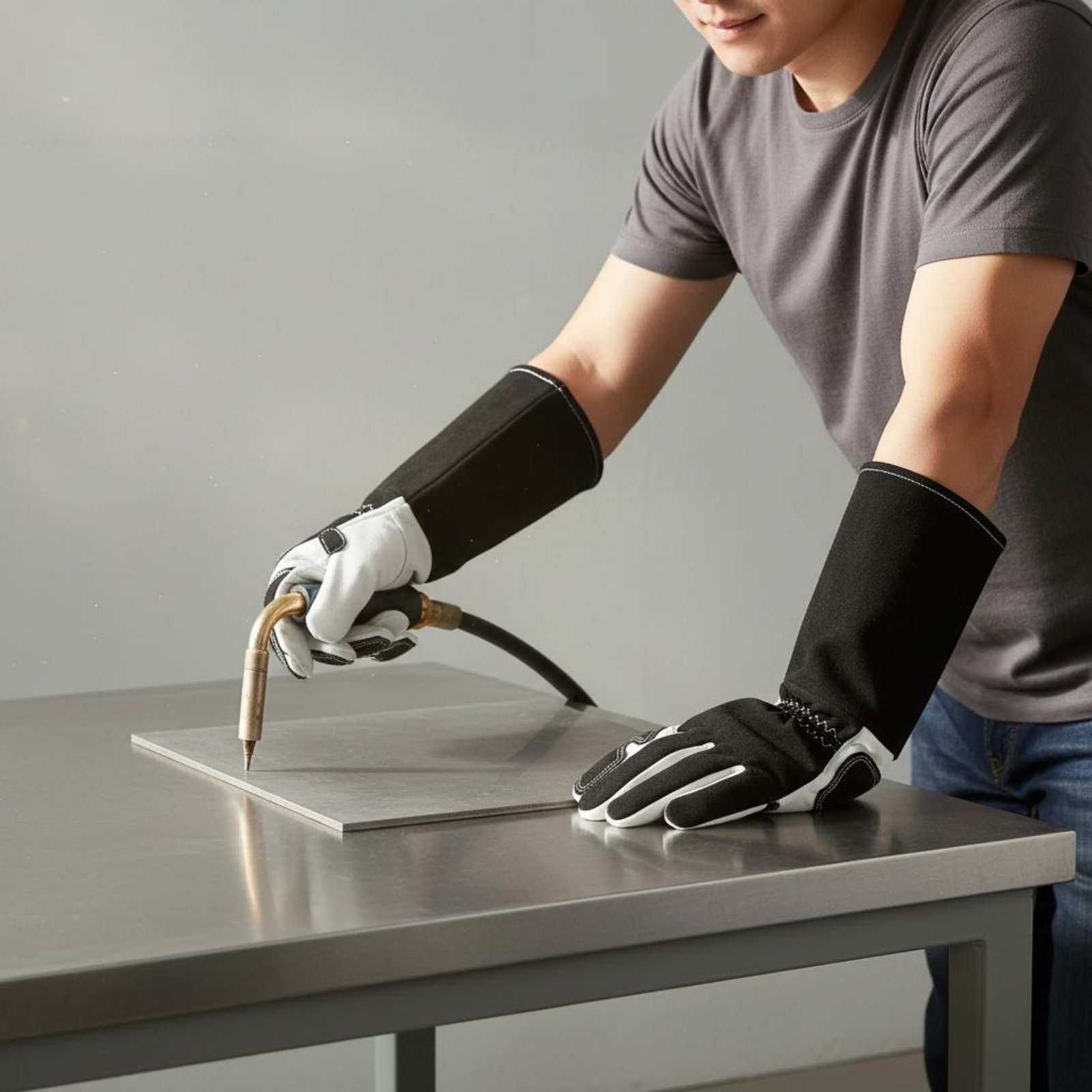 Heat Resistant Glove - Guanti per Lavorazione Metalli TIG, Design