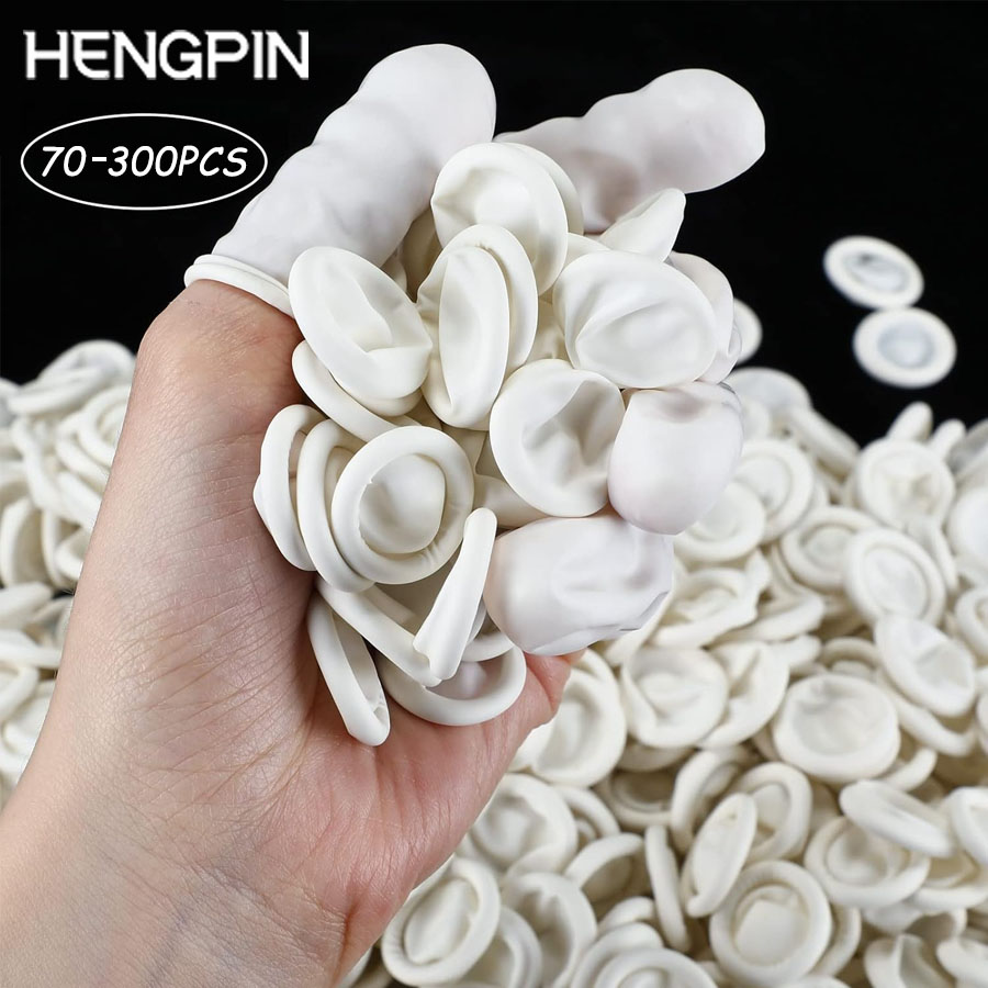 Latex Disposable Glove - HENGPIN 70/300 pz Protezione Della Punta