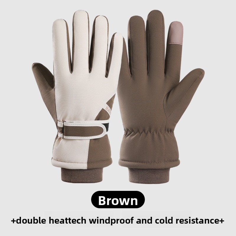 Winter Glove Insulated - Guanti Elastici Isolanti Antifreddo con Fodera