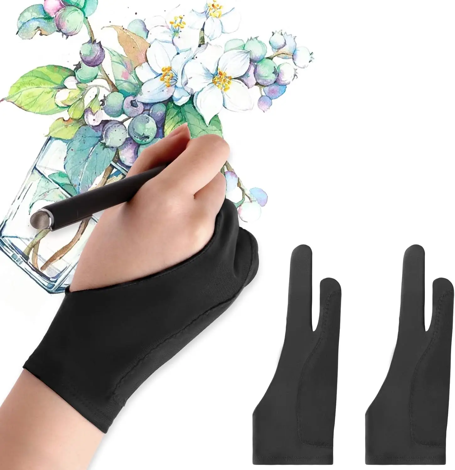 Touchscreen Glove Capacitive - Guanti anti-touch S/M/L, guanti a due