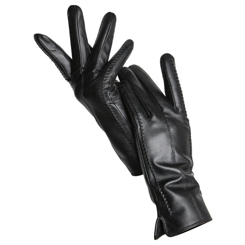 Leather Driving Glove - Guanti da donna in pelle di