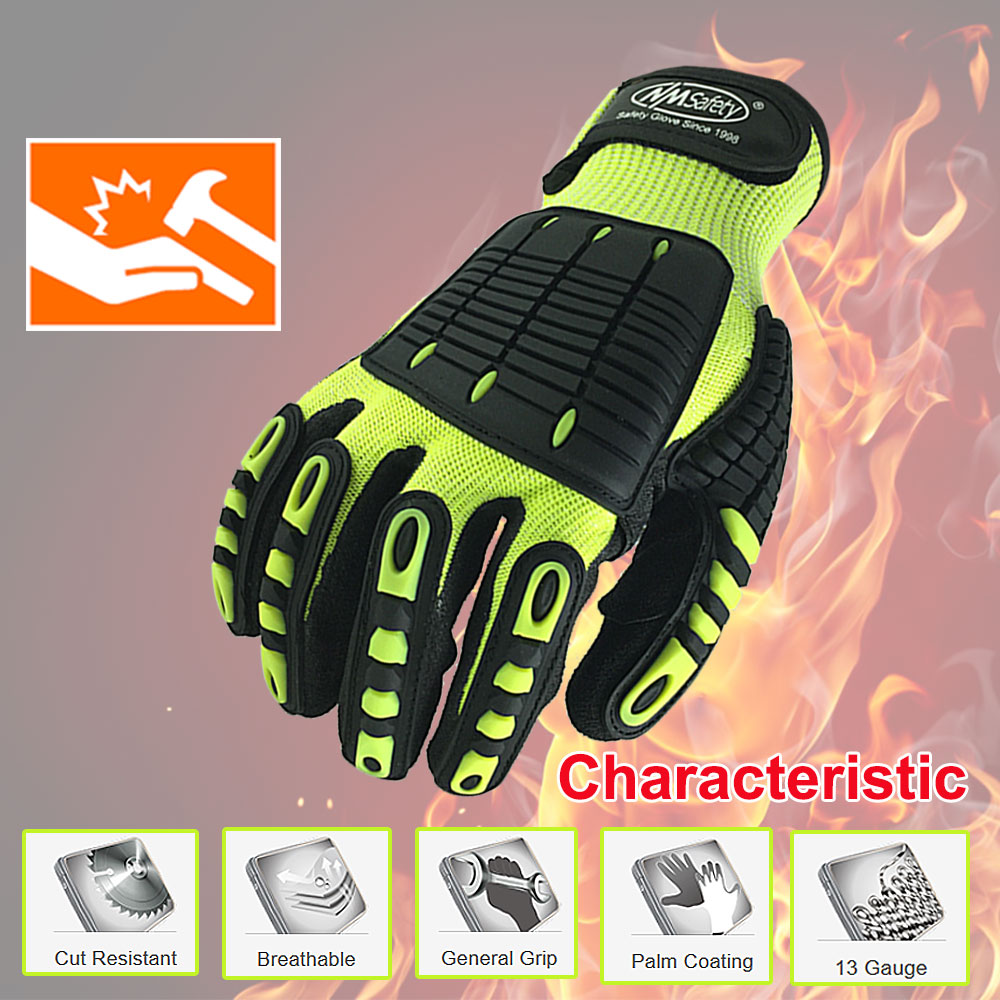 Work Glove Impact - NMSafety guanti di alta qualità meccanici