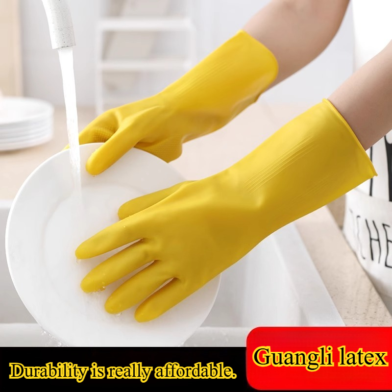 Dish Glove Rubber - 3 paia di guanti per la