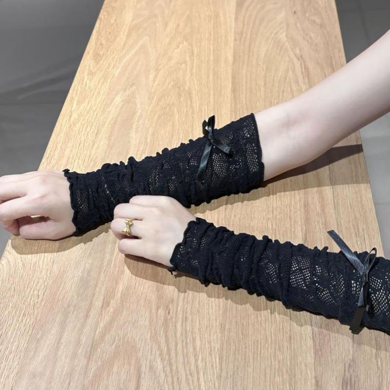 Fingerless Glove Knit - Guanti Gotici Senza Dita in Rete