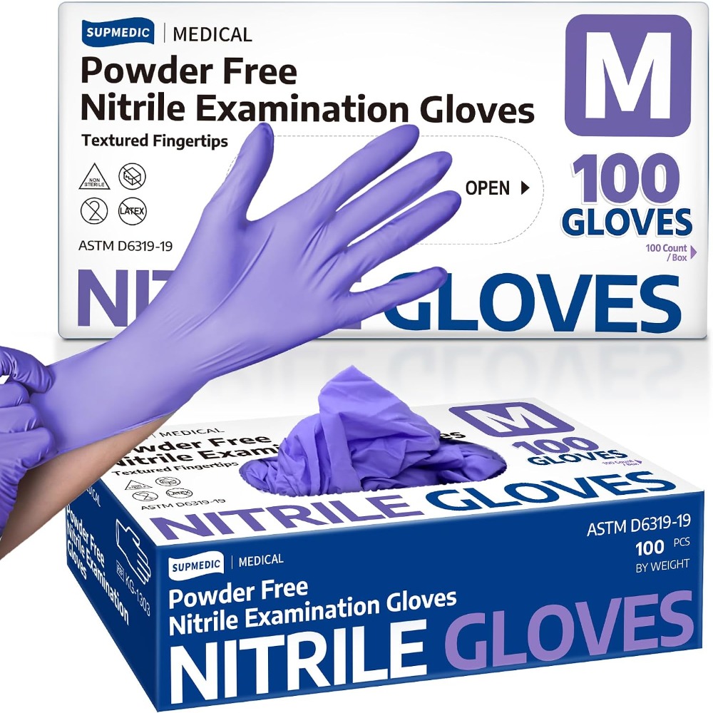 Exam Glove Nitrile - Guanti Monouso in Nitrile per Esami