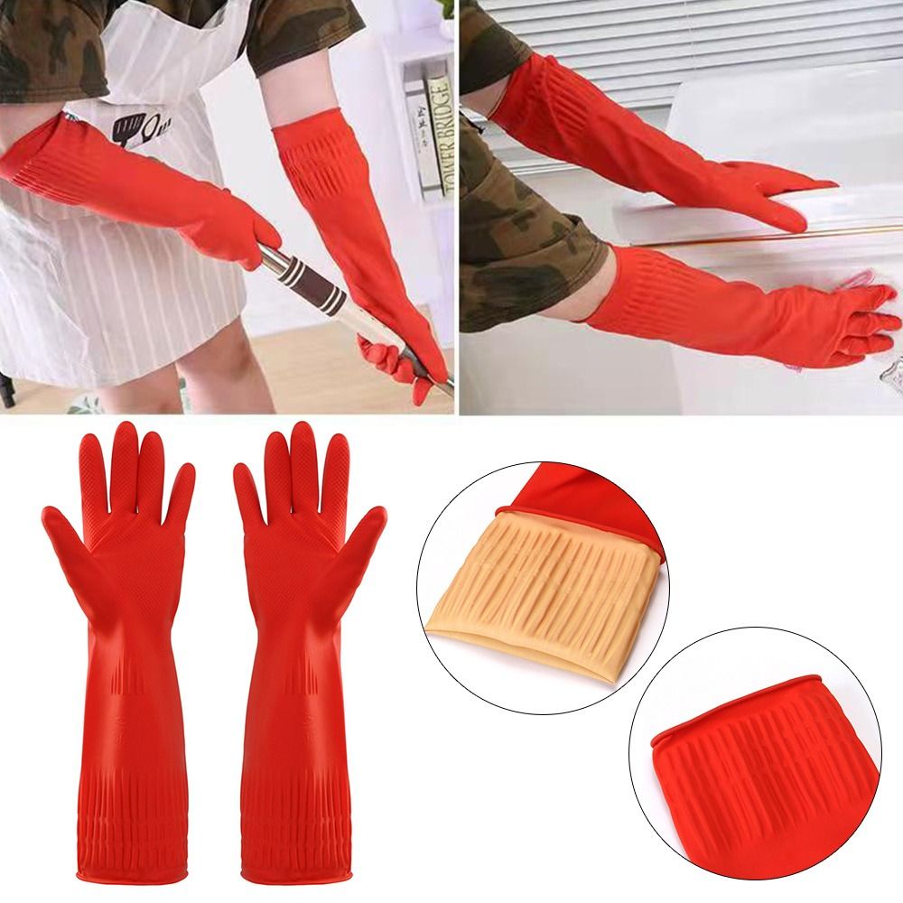 Dish Glove Rubber - 1 paio di guanti in gomma