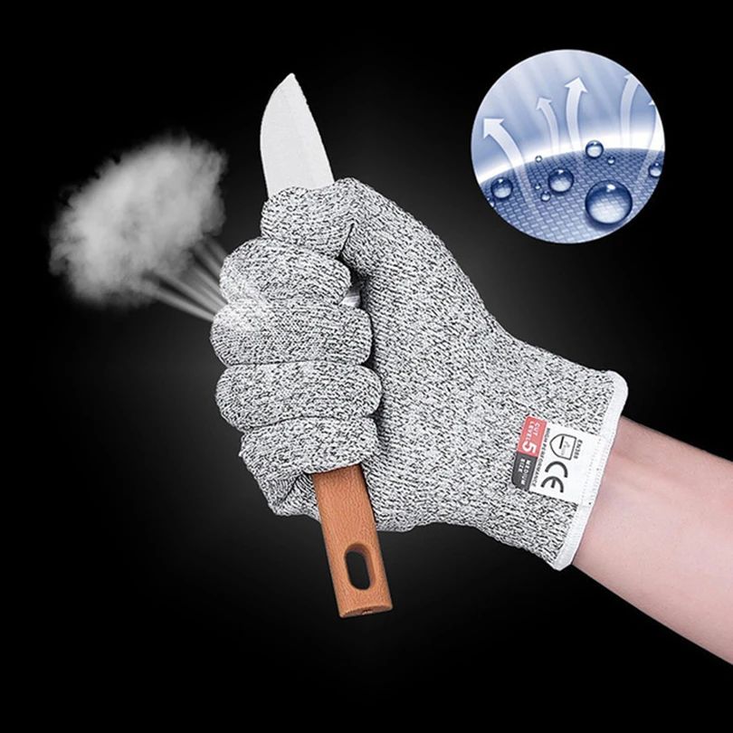 Cut Resistant Glove - Guanti Antitaglio HPPE Livello 5 per