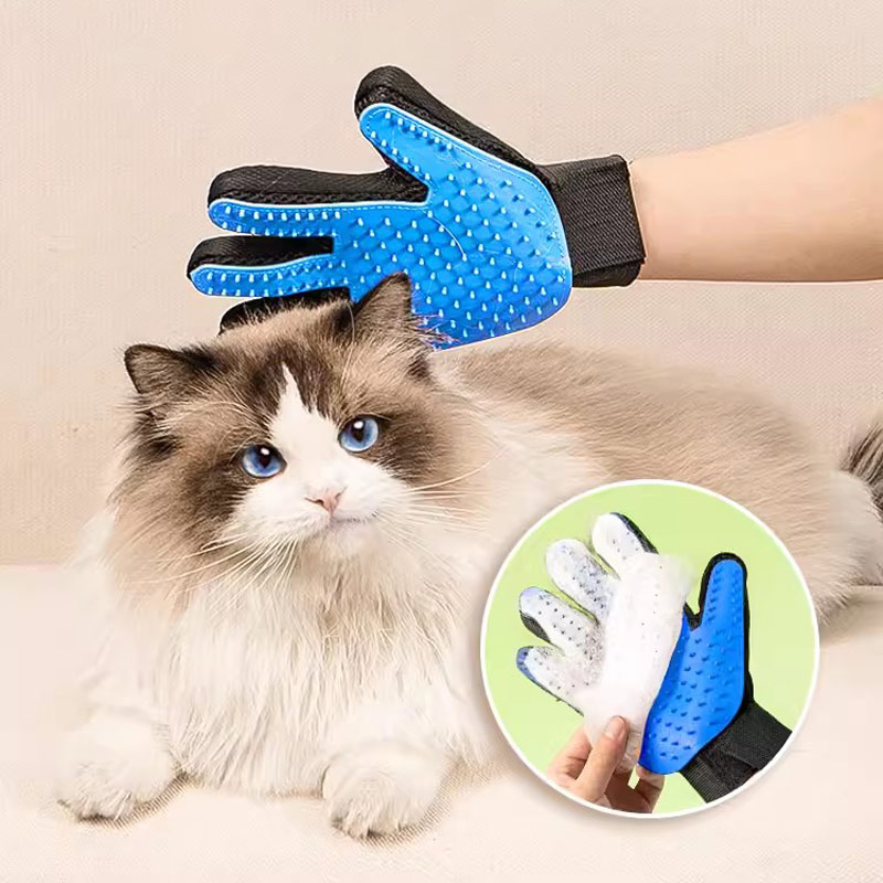 Rubber Glove Cleaning - Guanti per rimuovere i peli degli