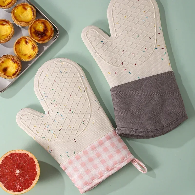 Oven Mitt Silicone - Forni a microonde guanti resistenti al