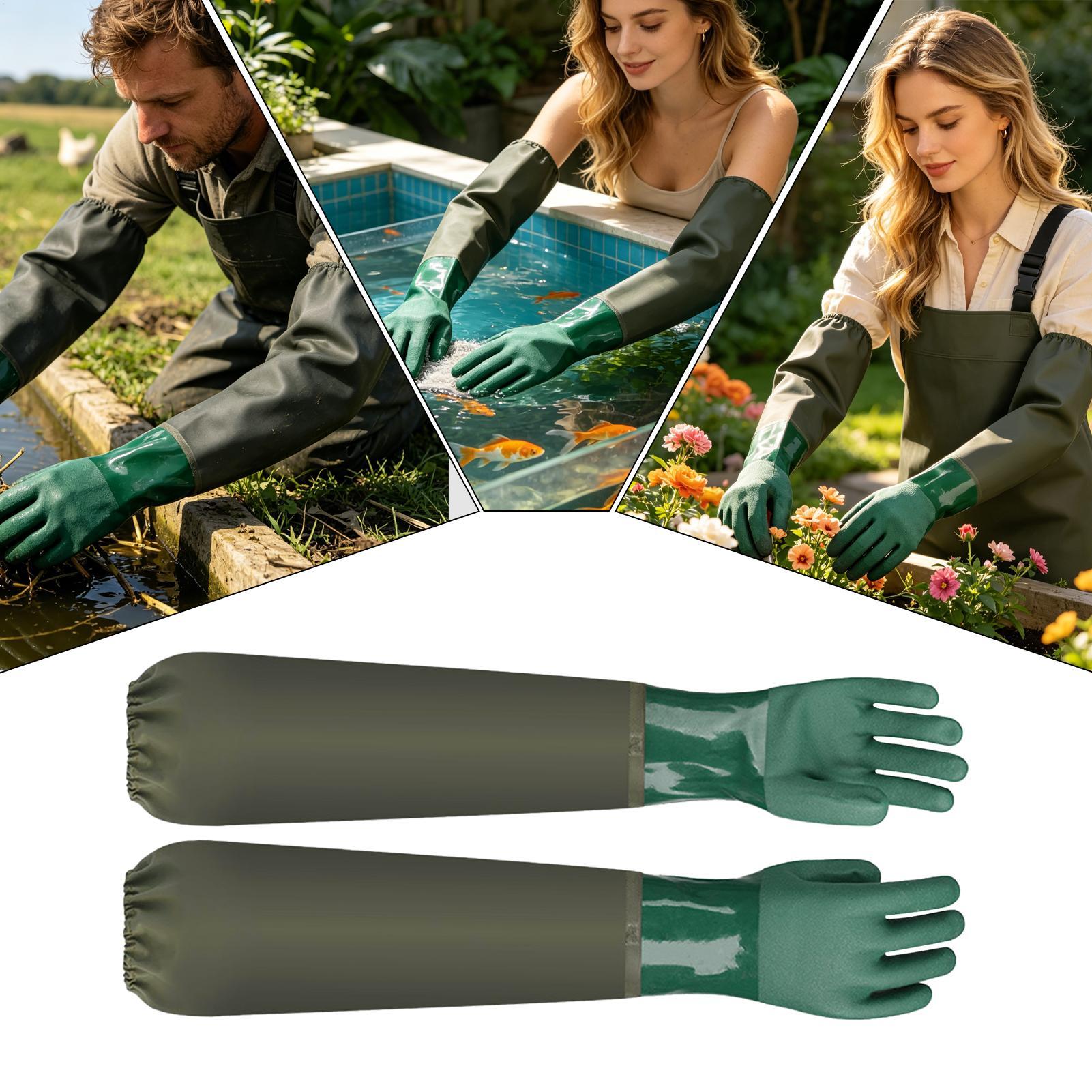 Rubber Glove Cleaning - Guanti in gomma impermeabili, resistenti e