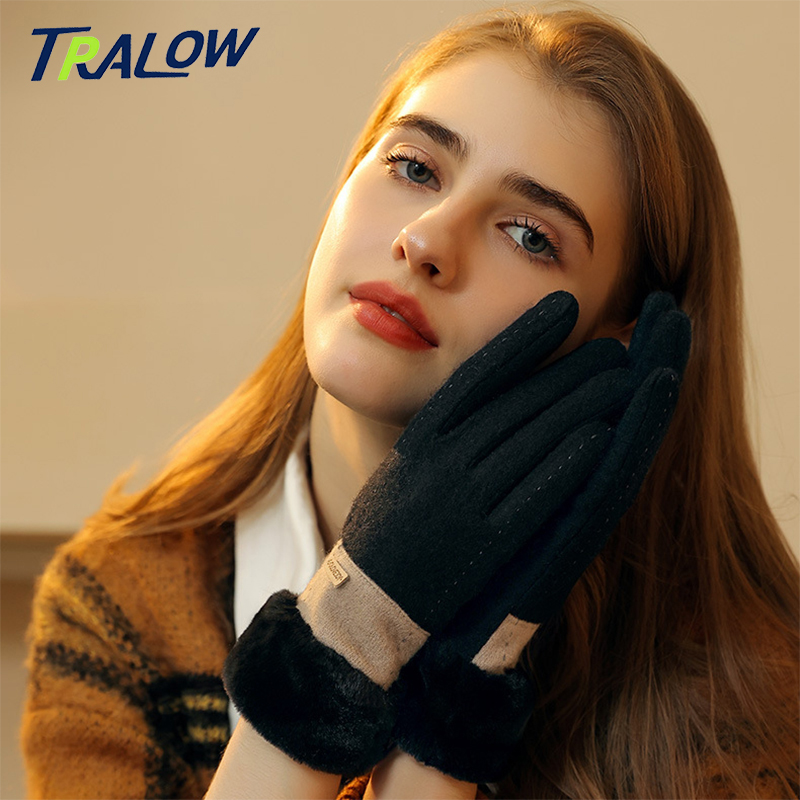 Wool Glove Lined - Guanti invernali da donna TRALOW in