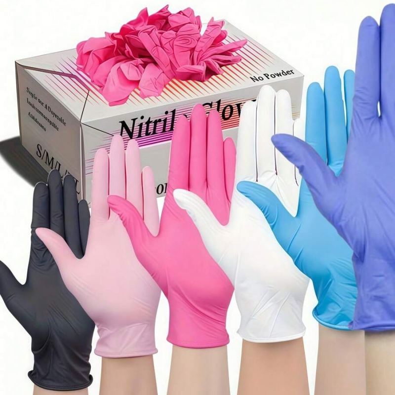 Nitrile Mechanic Glove - Guanti monouso in nitrile da 100