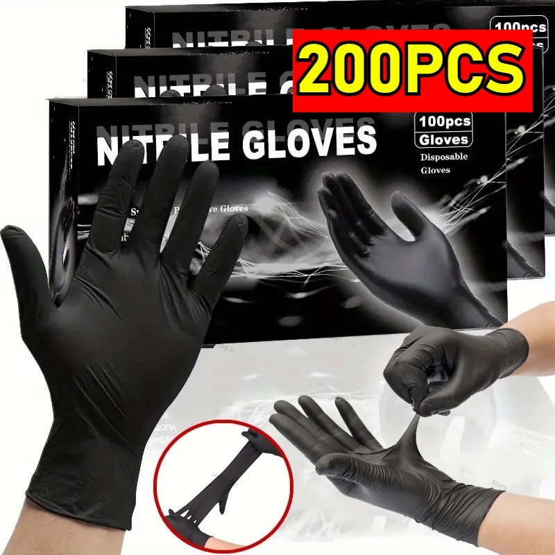Nitrile Mechanic Glove - Guanti Monouso in Nitrile Impermeabili per