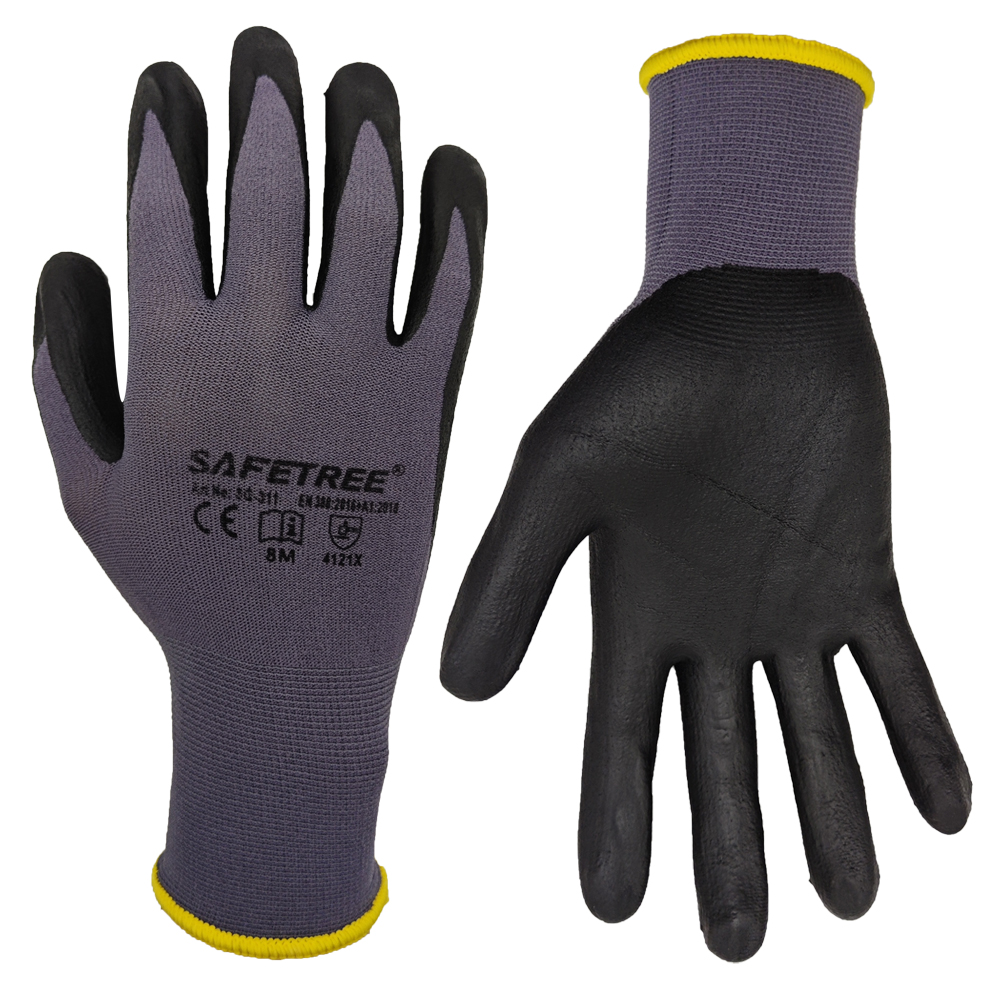 Nitrile Mechanic Glove - SAFETREE 10 paia di guanti di