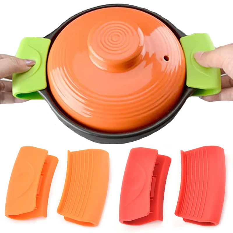 Oven Mitt Silicone - Guanti in Silicone da 2 pezzi