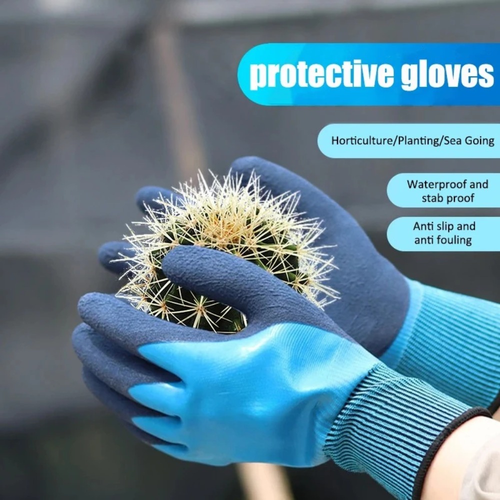 Gardening Glove Waterproof - Guanti da Giardinaggio Antitaglio e Antiperforazione