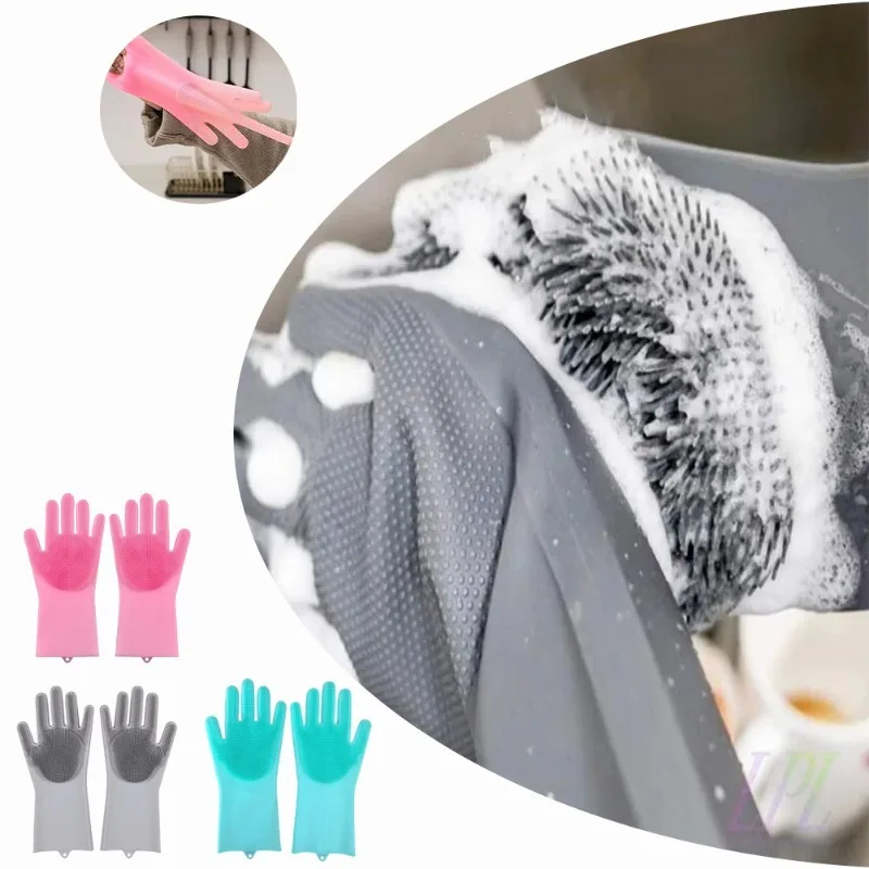 Dish Glove Rubber - 1pc Guanti per lavare i piatti