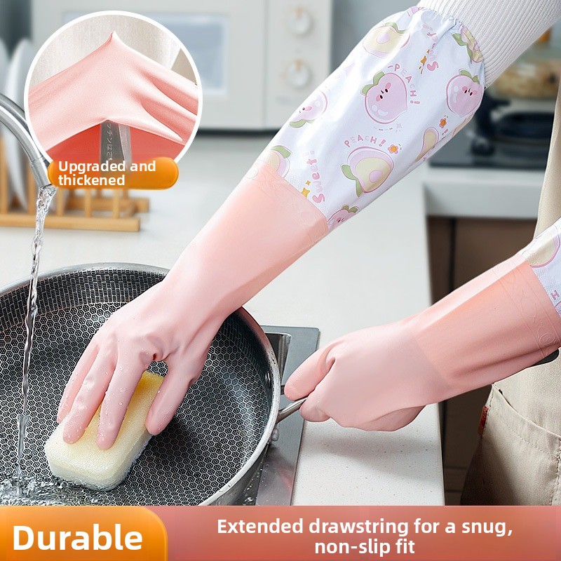 Dish Glove Rubber - Guanti invernali caldi e impermeabili per