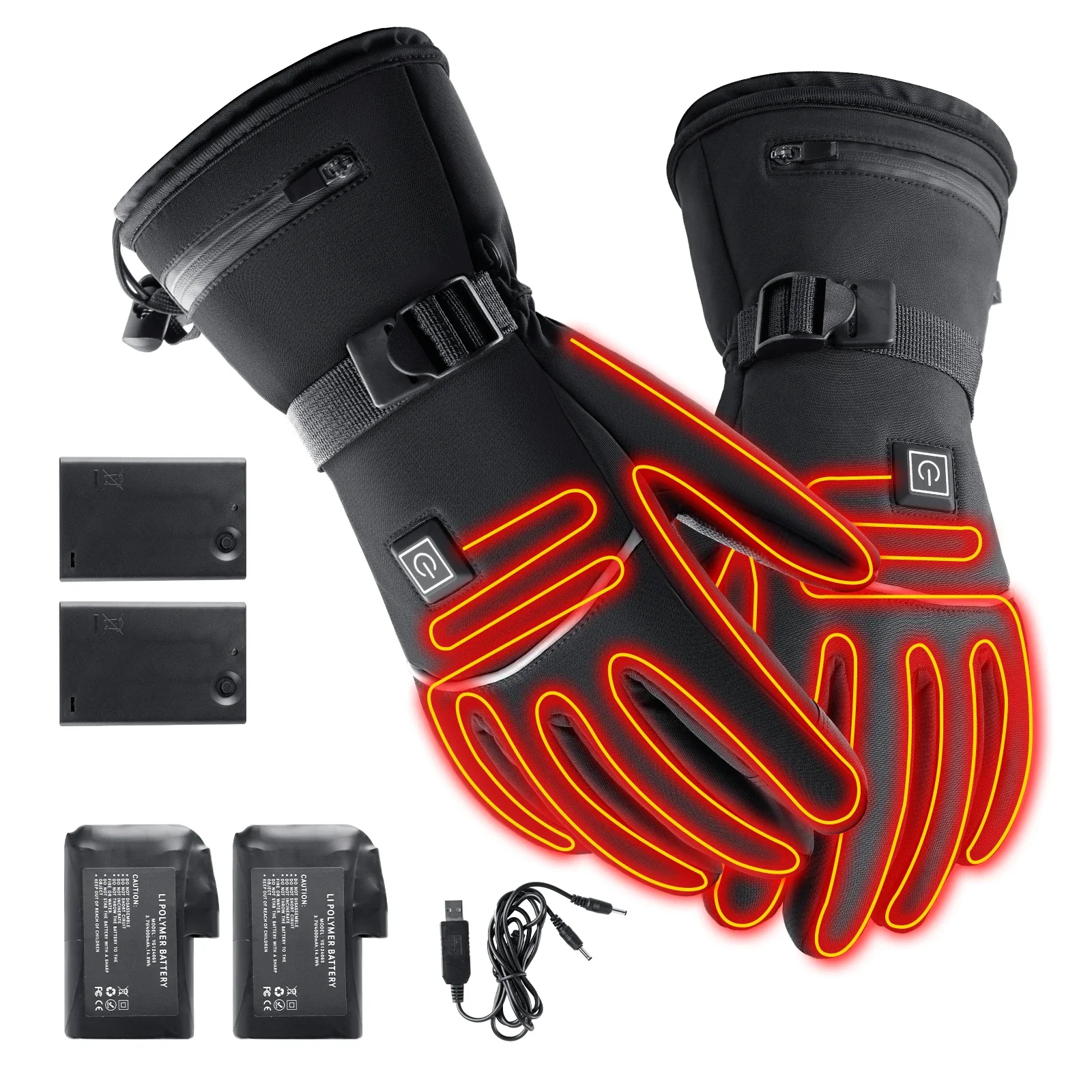 Gardening Glove Waterproof - Guanti riscaldati elettrici Guanti riscaldati per