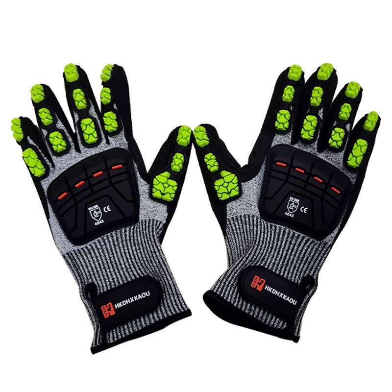 Work Glove Impact - Nuovi guanti meccanici anti-impatto TPR certificati