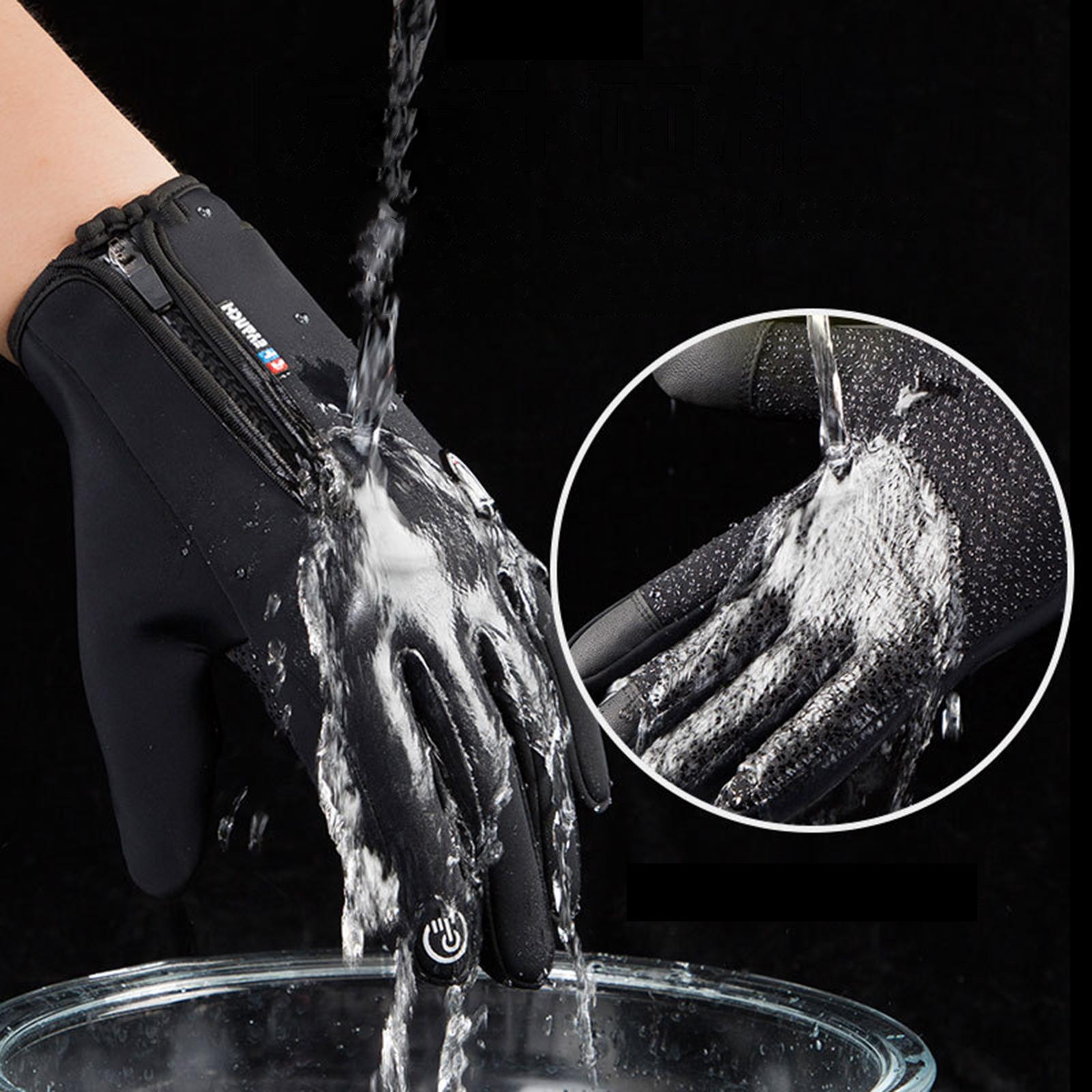 Winter Glove Insulated - Guanti da Snowboard Antivento e Termoisolanti,