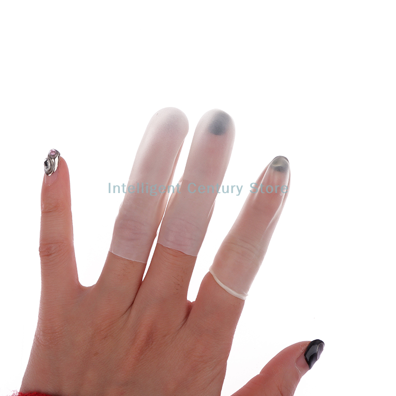 Latex Disposable Glove - 100 pezzi di gomma antiscivolo antistatiche