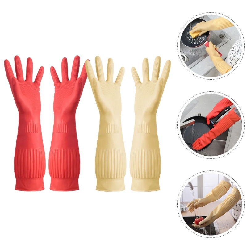 Dish Glove Rubber - Guanti per la pulizia dei piatti