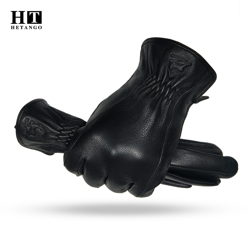 Wool Glove Lined - ﻿ Guanti invernali da uomo in
