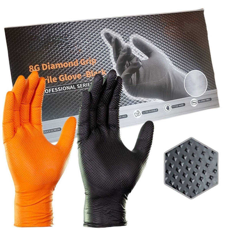 Nitrile Mechanic Glove - Guanti da lavoro di sicurezza resistenti