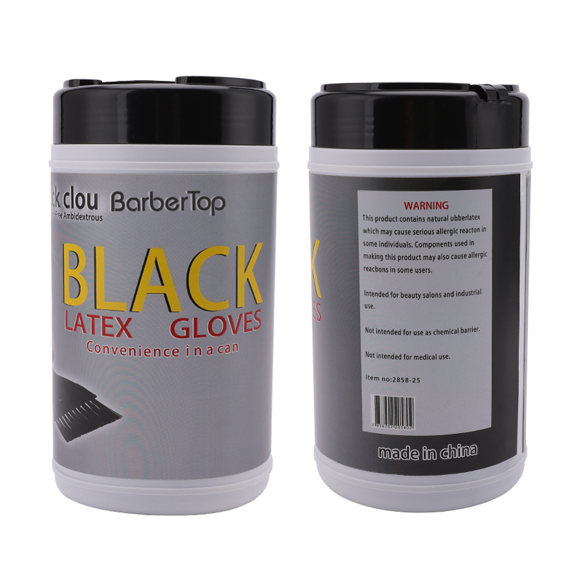 Latex Disposable Glove - Guanti da parrucchiere da 50 pezzi