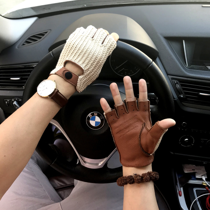 2025 Nuovi uomini guanti in ve - Leather Driving Glove recensione e prezzo