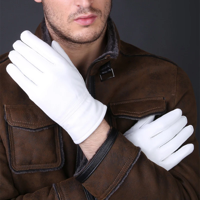 Guanti bianchi in vera pelle i - Leather Driving Glove recensione e prezzo