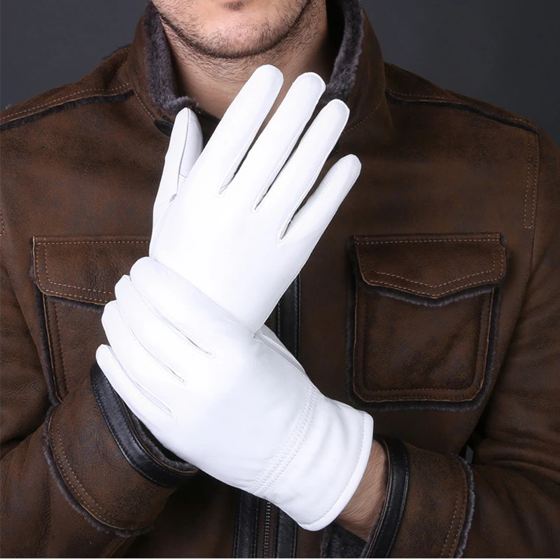 Guanti bianchi in vera pelle i - Leather Driving Glove recensione e prezzo