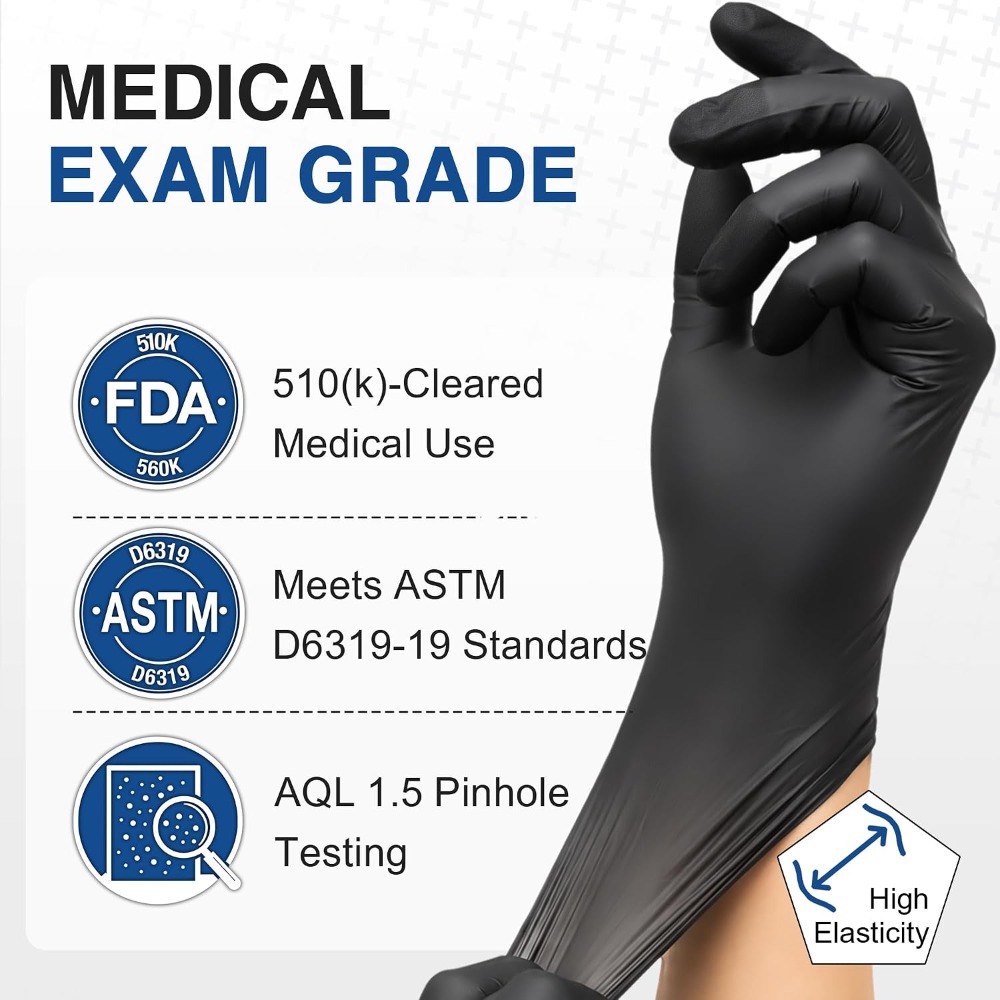 Guanti Monouso in Nitrile Nero - Exam Glove Nitrile recensione e prezzo