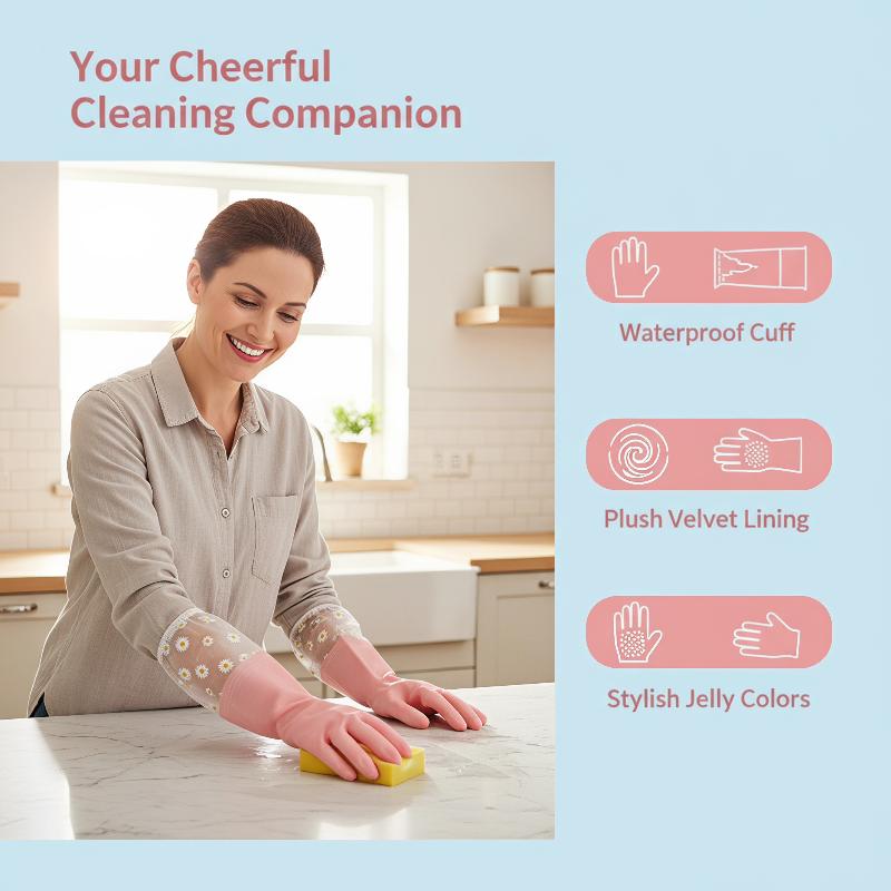 Guanti per la pulizia impermea - Rubber Glove Cleaning recensione e prezzo
