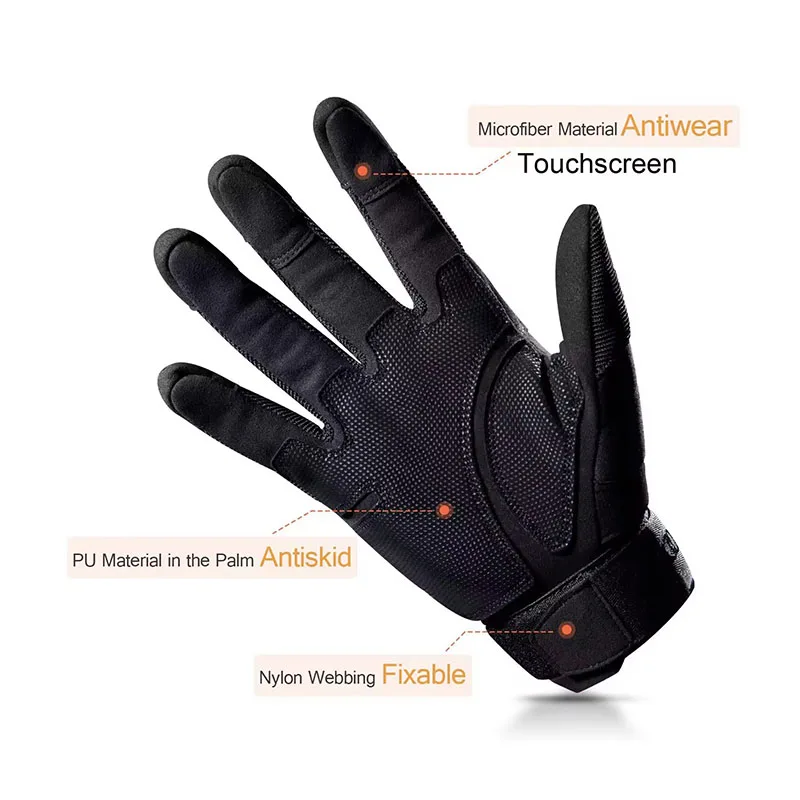 Guanti tattici da uomo con dit - Motorcycle Glove Knuckle recensione e prezzo