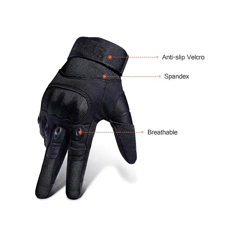 Guanti tattici da uomo con dit - Motorcycle Glove Knuckle recensione e prezzo