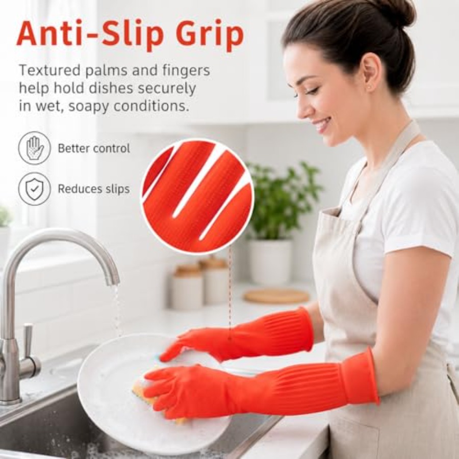 Guanti in Gomma per Lavare i P - Dish Glove Rubber recensione e prezzo
