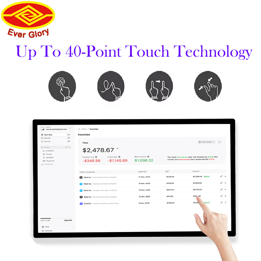 Monitor Touch Screen Industria - Touchscreen Glove Capacitive recensione e prezzo