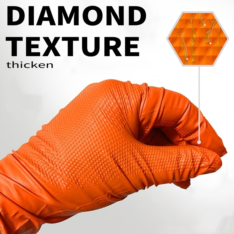 Guanti in Nitrile Arancioni Re - Nitrile Mechanic Glove recensione e prezzo