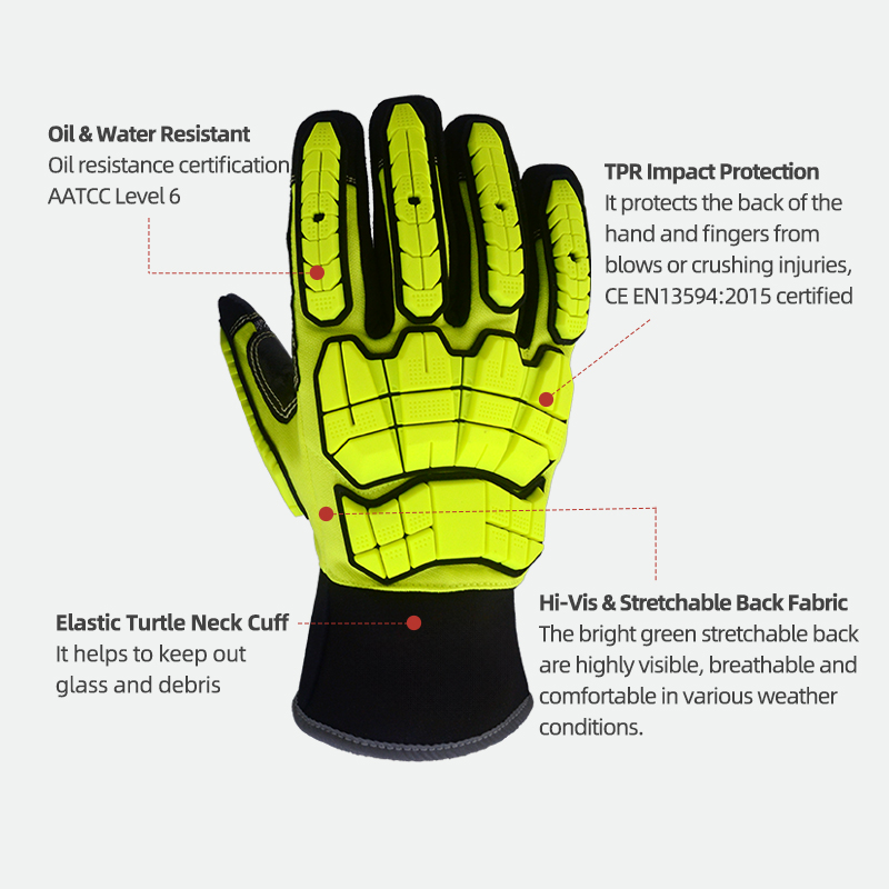 Guanti da Lavoro di Sicurezza  - Work Glove Impact recensione e prezzo