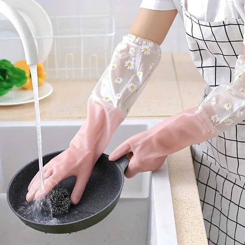 Guanti in gomma a manica lunga - Dish Glove Rubber recensione e prezzo