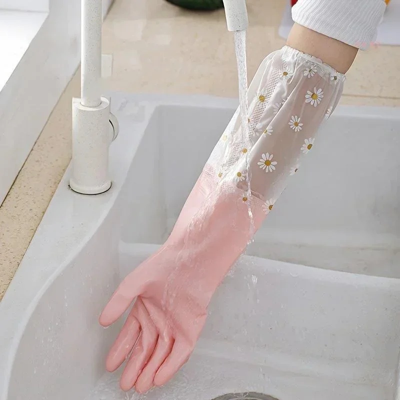 Guanti in gomma a manica lunga - Dish Glove Rubber recensione e prezzo