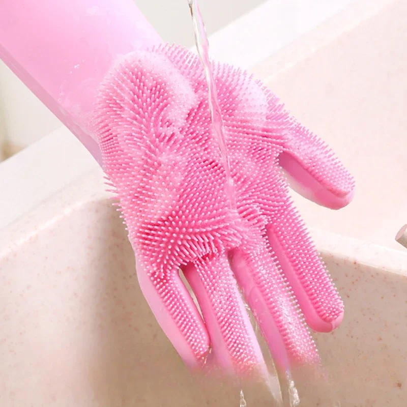 1 paio di guanti riutilizzabil - Dish Glove Rubber recensione e prezzo